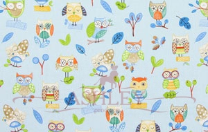 5869-587_OLLIE_OWL_WATERCOLOUR Prestigious Textiles Forest_friends    