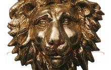 Lion-Head-Gilt-Leaf-Mecca Byron & Byron    