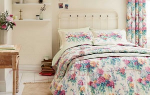 Sweet-Williams-Floral-Bedding Ткани Sanderson Постельное белье Sanderson Постельное белье Англия