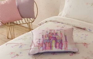 Fairies-Duvet-and-Pillow Ткани Sanderson Дизайн детской с Sanderson Постельное белье Англия