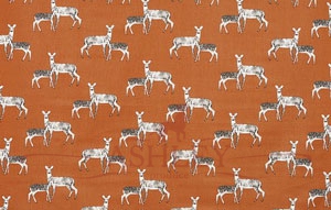 5045-981_deer_cinder Prestigious Textiles Nature    