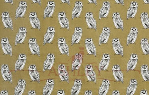 5046-136_owl_tawny Prestigious Textiles Nature    