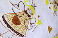 Тюль для штор в детскую - с изображением влюблённой принцессы