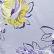 Ткани с рисунком для штор в гостиную - голубоватый оттенок с цветами